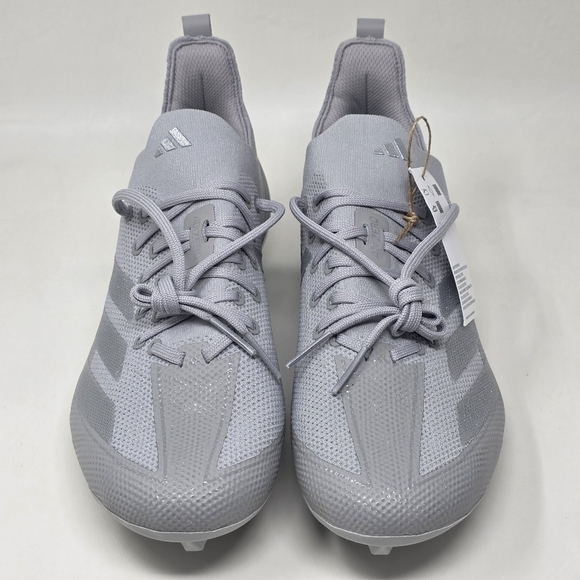 Adidas Adizero Electric+ Grey Silver IE3286 Football Cleats Mens Size 11 New - Picture 7 of 12